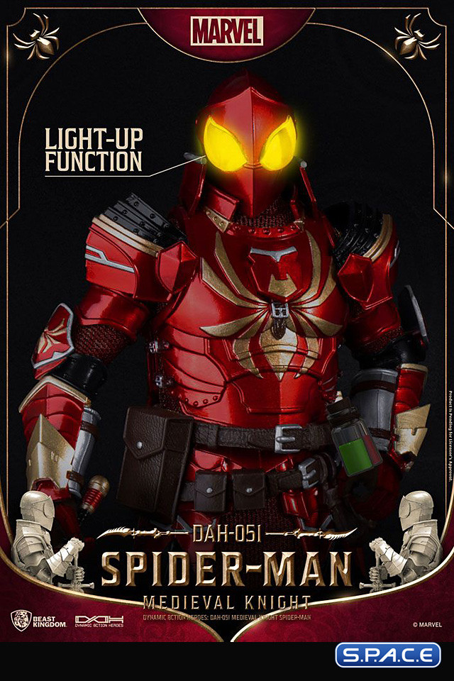 Medieval Knight Spider-Man Dynamic 8ction Heroes (Marvel)