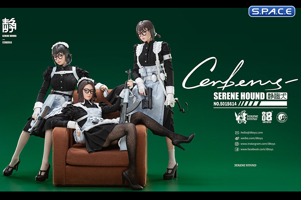 1/6 Scale Cerberus Maid Team Member Cer - Serene Hound