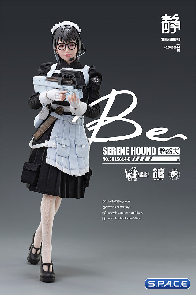 1/6 Scale Cerberus Maid Team Member Be - Serene Hound