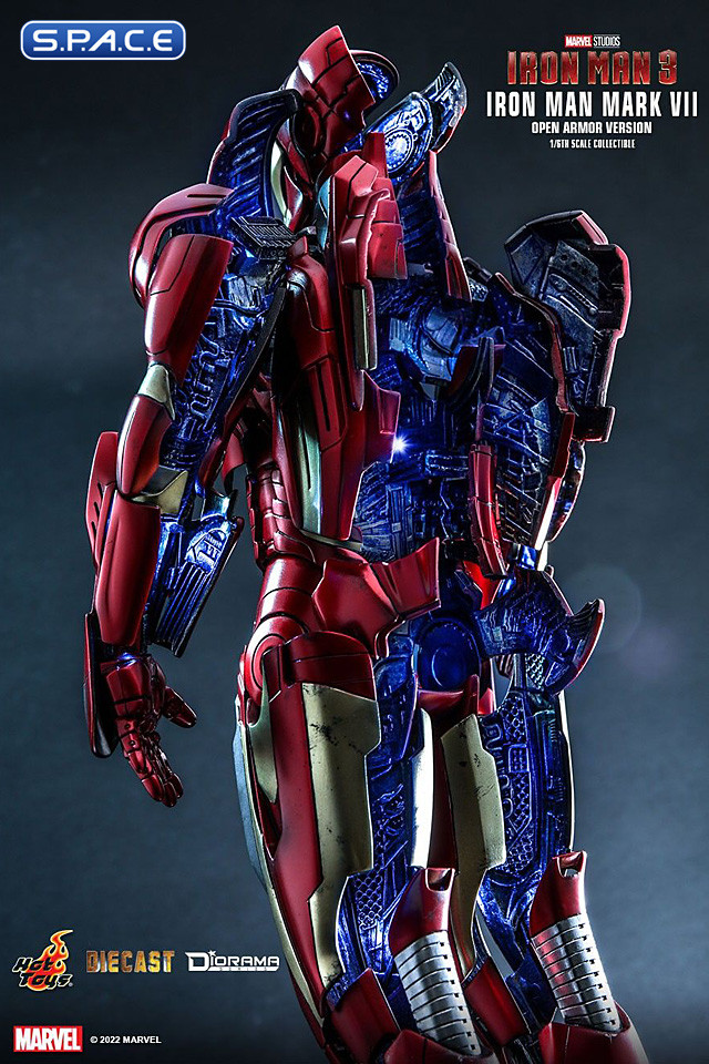 1/6 Scale Iron Man Mark VII Open Armor Version (Iron Man 3)