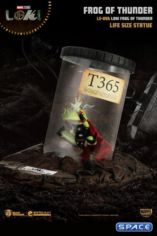 Loki Frog of Thunder Life-Size Statue (Marvel)