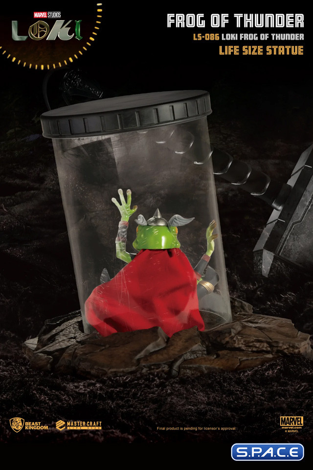 Loki Frog of Thunder Life-Size Statue (Marvel)