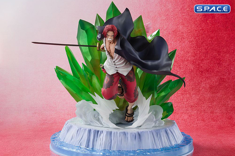 FiguartsZero Extra Battle Shanks and Uta PVC Statue (One Piece Film: Red)