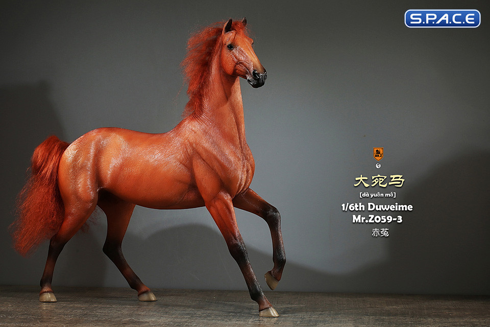 1/6 Scale Duweime Horse (red)