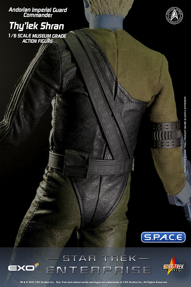 1/6 Scale Andorian Imperial Guard Commander Thylek Shran (Star Trek: Enterprise)
