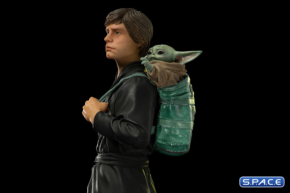1/10 Scale Luke Skywalker & Grogu Training Art Scale Statue (The Book of Boba Fett)