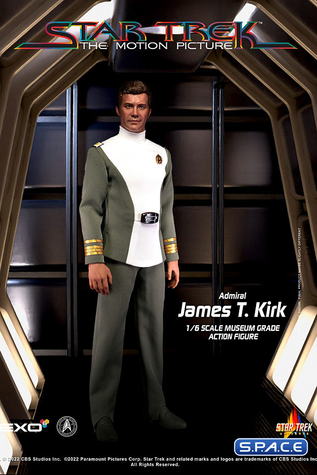 1/6 Scale Admiral James T. Kirk (Star Trek: The Motion Picture)