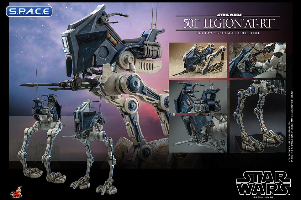 1/6 Scale 501st Legion AT-RT TV Masterpiece TMS090 (Star Wars - The Clone Wars)