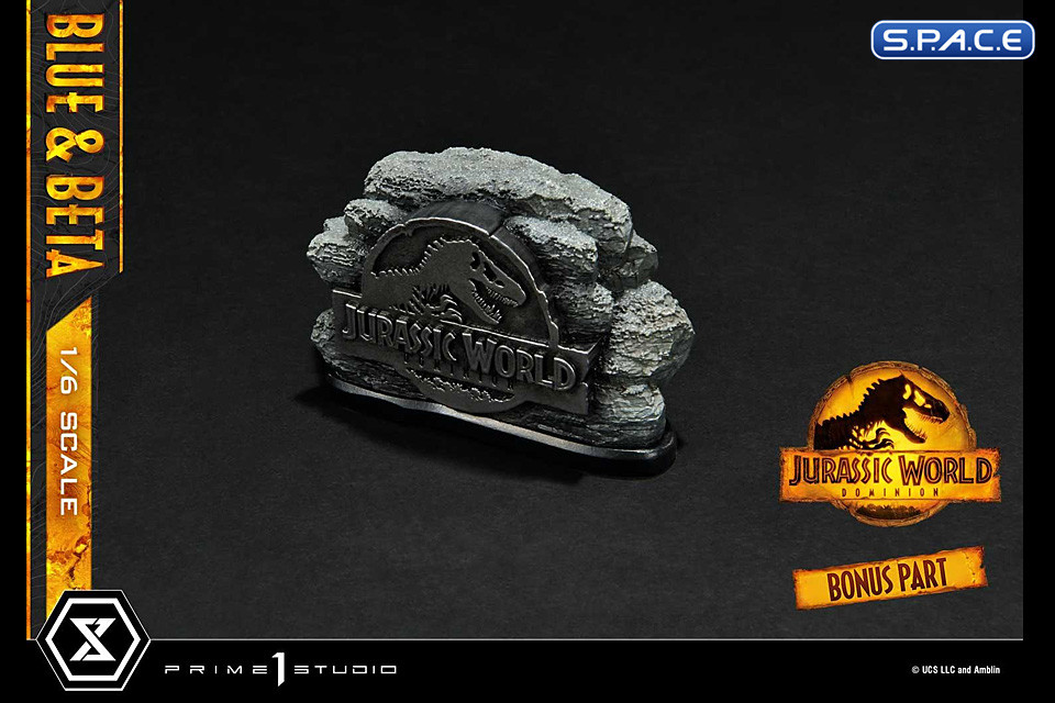 1/6 Scale Blue & Beta Legacy Museum Collection Statue - Bonus Version (Jurassic World: Dominion)