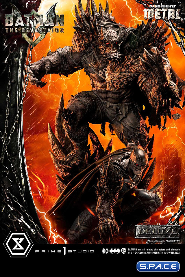 1/3 Scale The Devastator Deluxe Museum Masterline Statue - Bonus Version (Dark Knights: Metal)