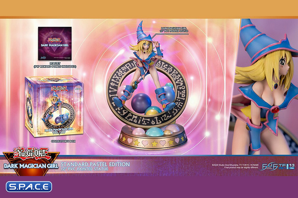 Dark Magician Girl PVC Statue - Pastel Version (Yu-Gi-Oh!)