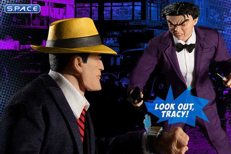 1/12 Scale Dick Tracy vs. Flattop One:12 Collective Box Set (Dick Tracy)