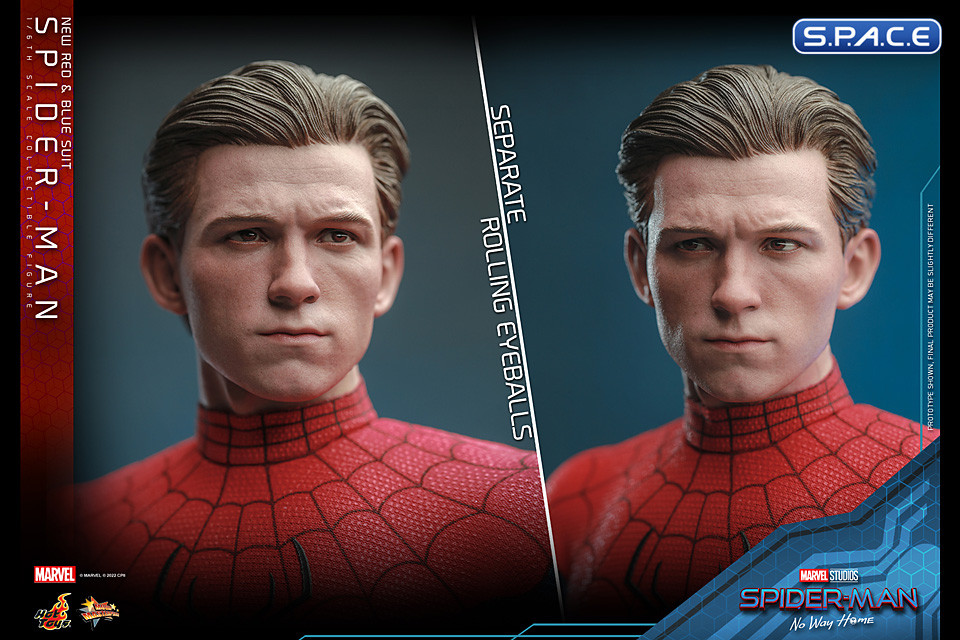 1/6 Scale Spider-Man New Red and Blue Suit Movie Masterpiece MMS679 (Spider-Man: No Way Home)