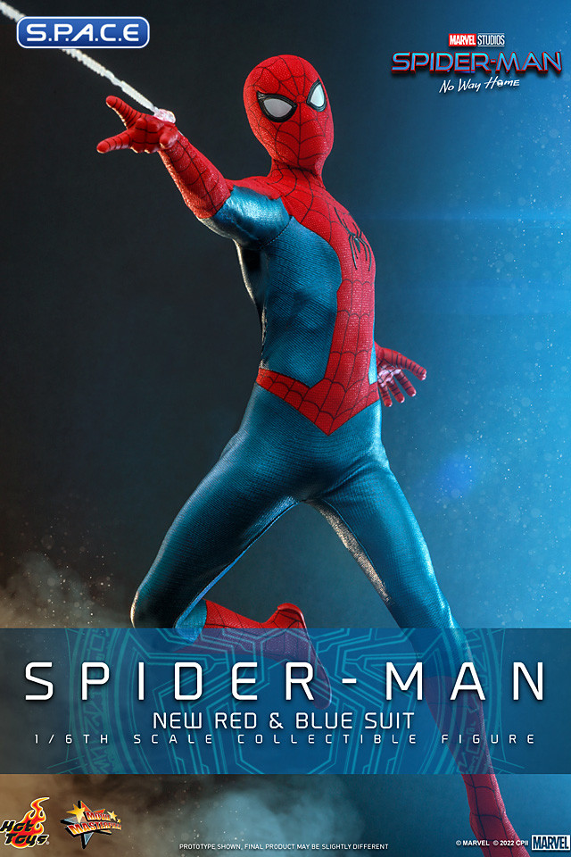 1/6 Scale Spider-Man New Red and Blue Suit Movie Masterpiece MMS679 (Spider-Man: No Way Home)