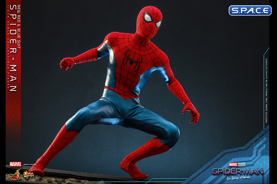 1/6 Scale Spider-Man New Red and Blue Suit Movie Masterpiece MMS679 (Spider-Man: No Way Home)