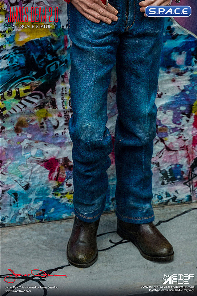 James Dean Mixed Media Statue (Rebel Without a Cause)