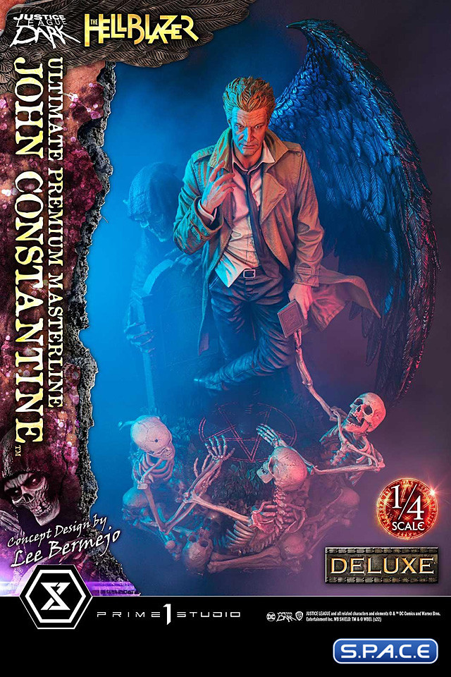 1/4 Scale John Constantine Concept by Lee Bermejo Deluxe Ultimate Premium Masterline Statue - Bonus Version (The Hell Blazer)