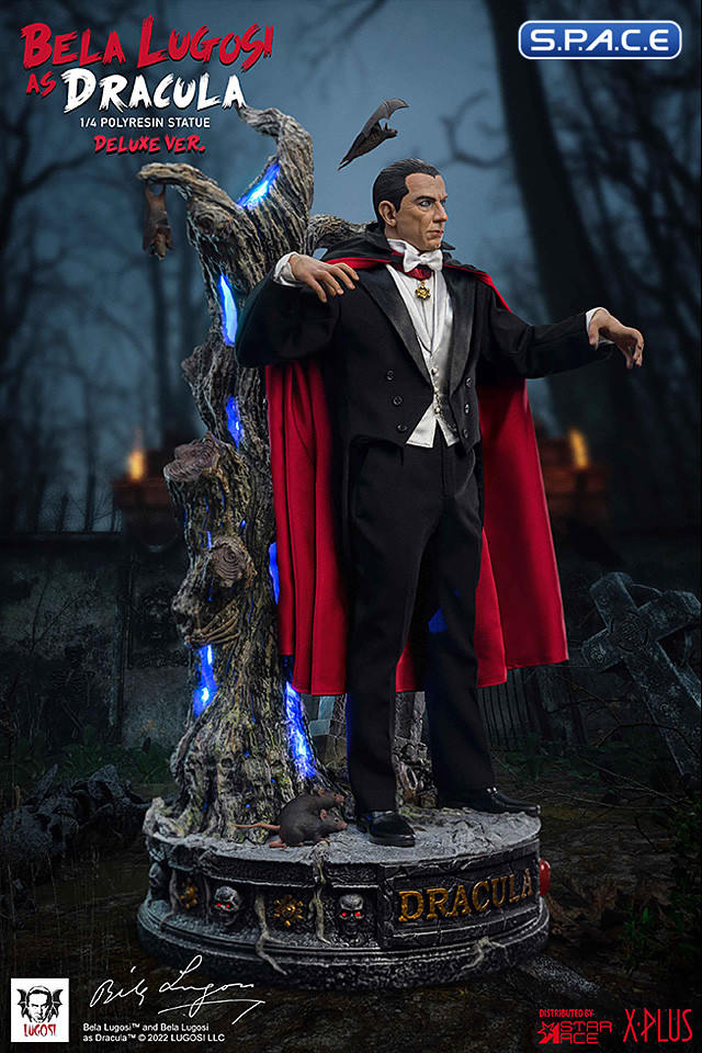 Bela Lugosi as Count Dracula Mixed Media Statue Deluxe Version (Universal Monsters)