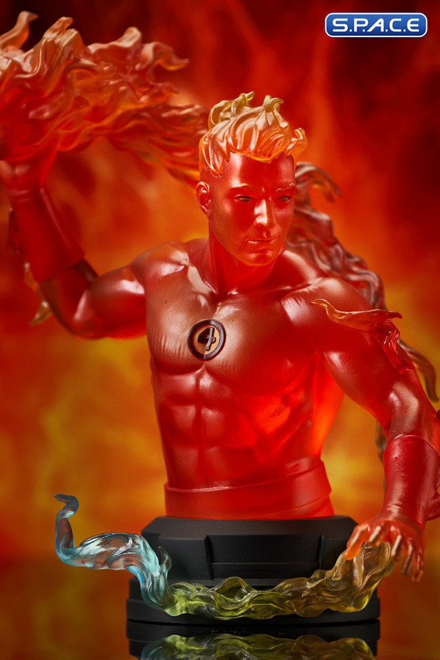 Human Torch Bust (Marvel)