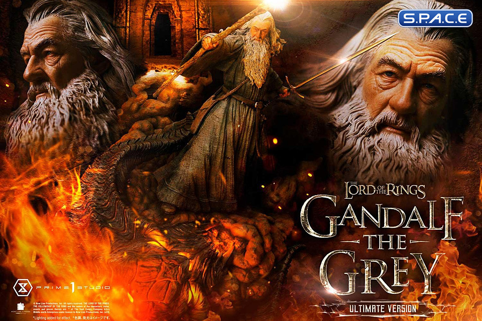 1/4 Scale Gandalf the Grey Ultimate Premium Masterline Statue (Lord of the Rings)