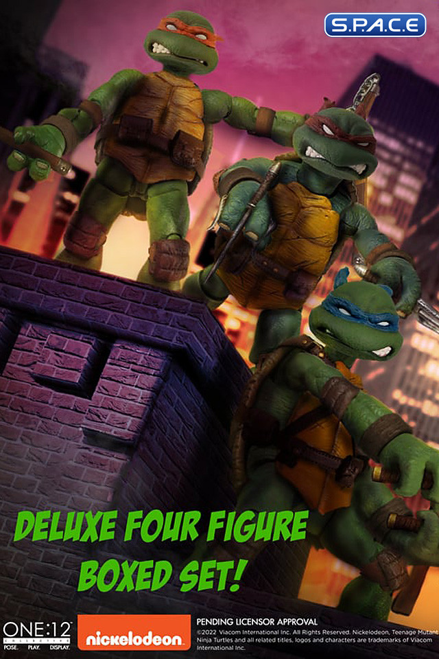 Teenage Mutant Ninja Turtles One:12 Collective Deluxe Box Set (Teenage Mutant Ninja Turtles)
