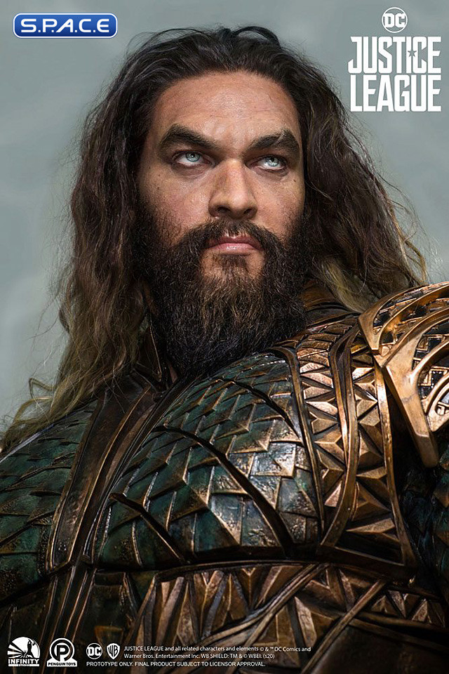 1:1 Aquaman Life-Size Bust (Justice League)