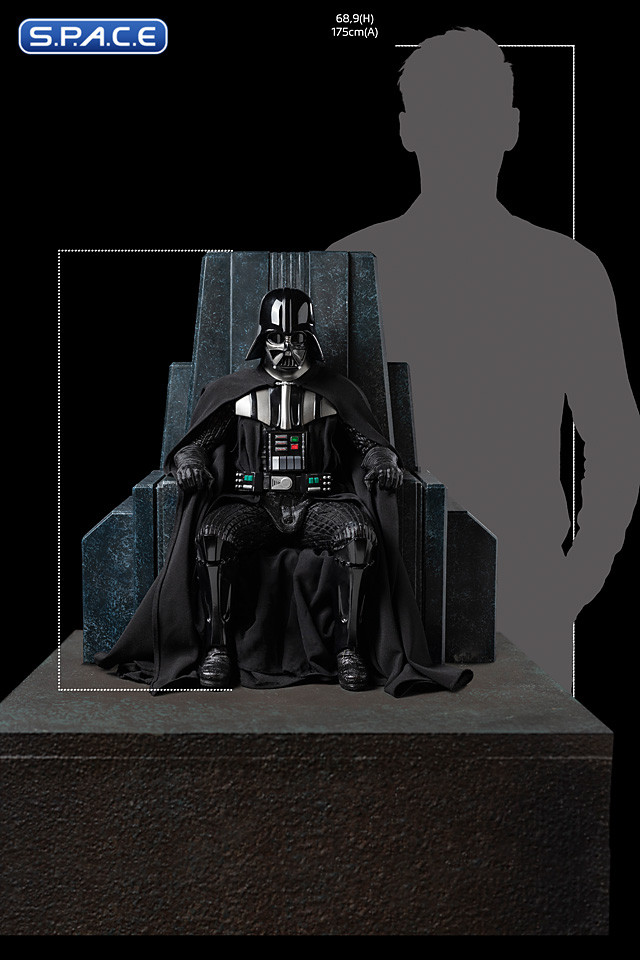 1/4 Scale Darth Vader on Throne Legacy Replica Statue (Star Wars: Obi-Wan Kenobi)