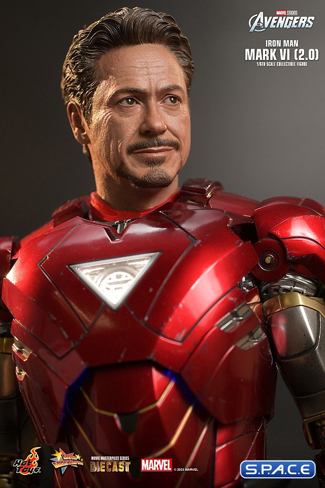1/6 Scale Iron Man Mark VI 2.0 Movie Masterpiece MMS687D52 (The Avengers)