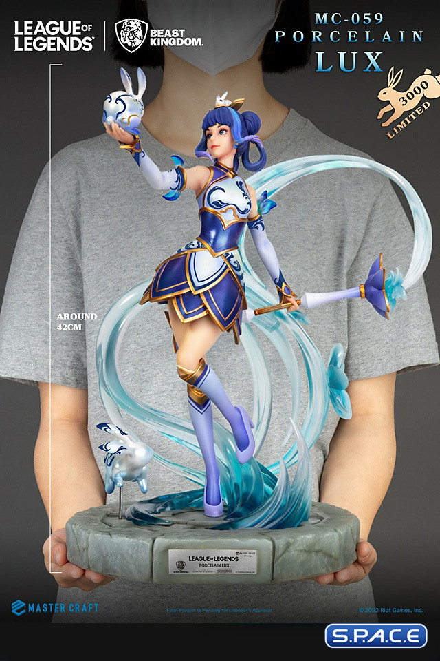 Porcelain Lux Master Craft Statue (League of Legends)