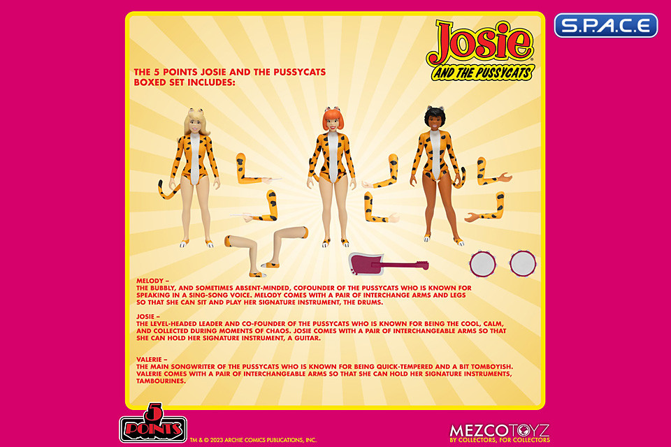 Josie and the Pussycats 5 Points Deluxe Box Set (Josie and the Pussycats)