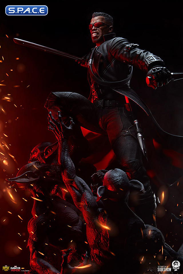 1/3 Scale Blade Statue (Marvels Midnight Suns)