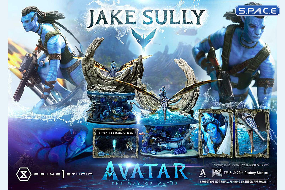 Jake Sully Ultimate Diorama Masterline Statue - Bonus Version (Avatar: The Way of Water)