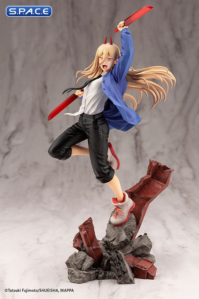 1/8 Scale Power ARTFXJ PVC Statue - Bonus Version (Chainsaw Man)