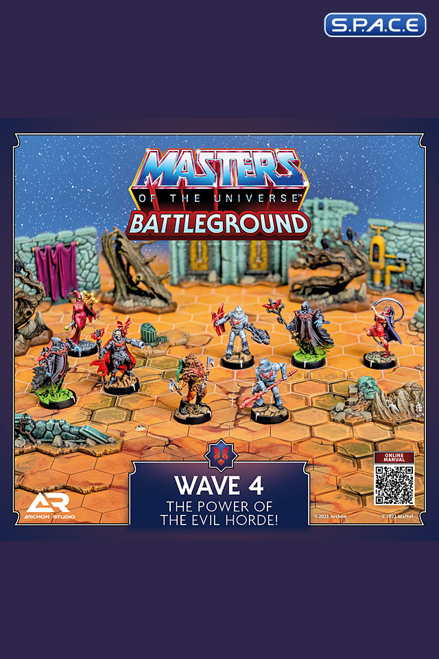 Battleground Board Game Expansion Pack Wave 4 Evil Horde - English Version (Masters of the Universe)