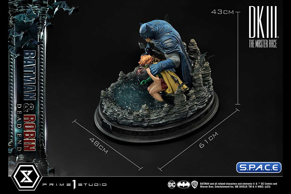 1/4 Scale Batman & Robin Dead End Ultimate Premium Masterline Statue (Batman: The Dark Knight 3: The Master Race)
