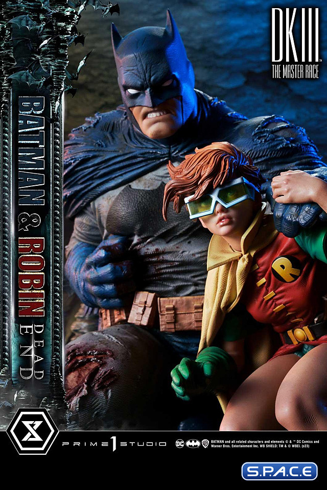 1/4 Scale Batman & Robin Dead End Ultimate Premium Masterline Statue (Batman: The Dark Knight 3: The Master Race)