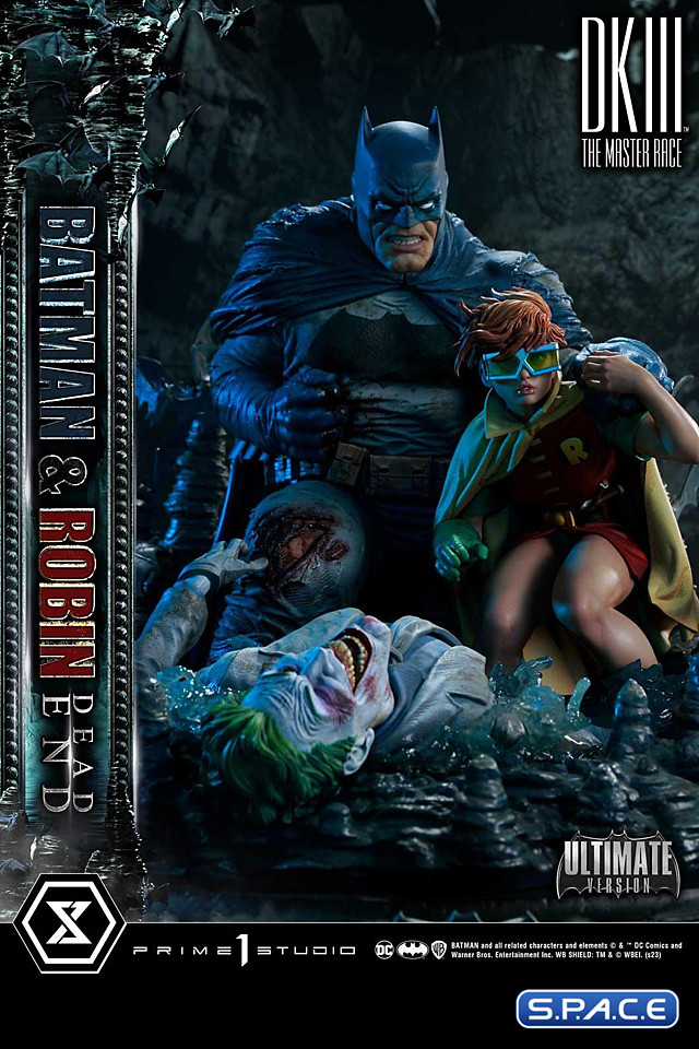 1/4 Scale Batman & Robin Dead End Ultimate Premium Masterline Statue - Ultimate Bonus Version (Batman: The Dark Knight 3: The Master Race)