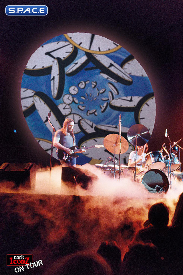 The Dark Side of the Moon Time Projection Screen Rock Iconz on Tour Statue (Pink Floyd)