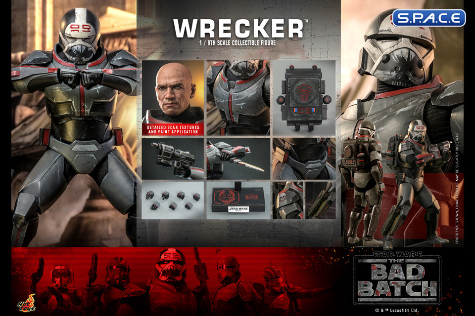 1/6 Scale Wrecker TV Masterpiece TMS099 (Star Wars - The Bad Batch)