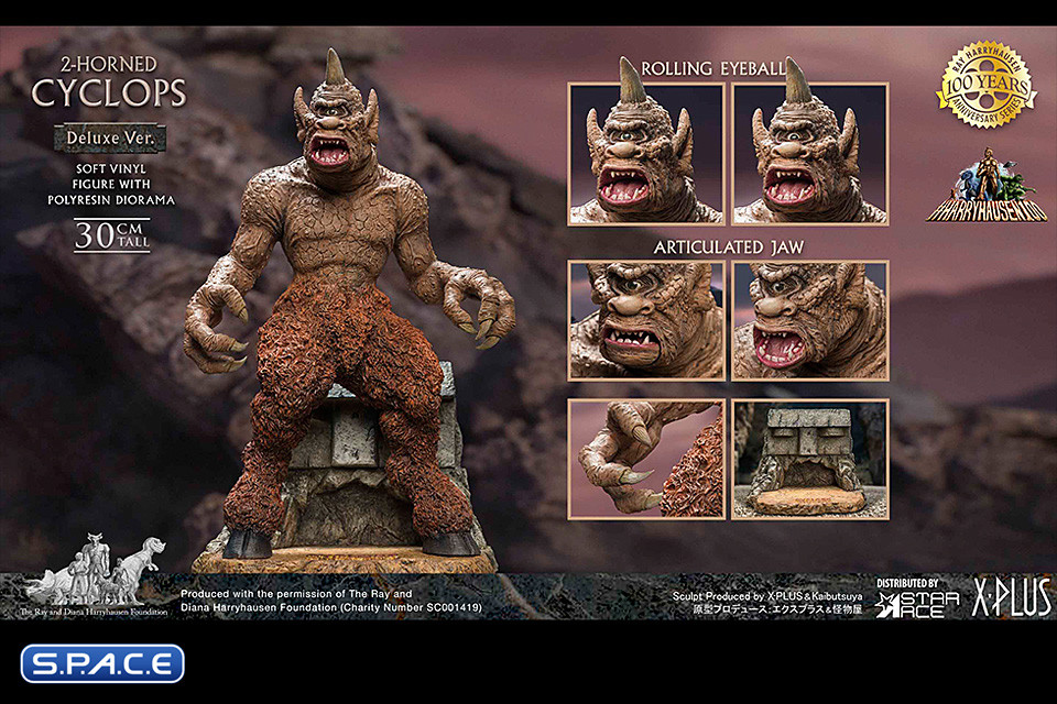 2-Horned Cyclops Soft Vinyl Statue Deluxe Version (The 7th Voyage of Sinbad)