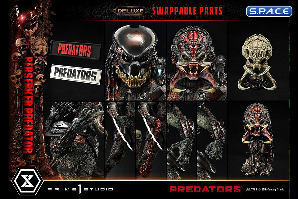 1/3 Scale Berserker Predator Deluxe Museum Masterline Statue - Bonus Version (Predators)