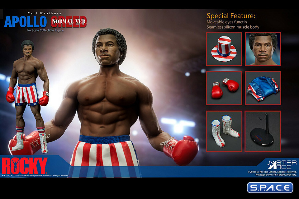 1/6 Scale Apollo Creed Normal Version (Rocky)
