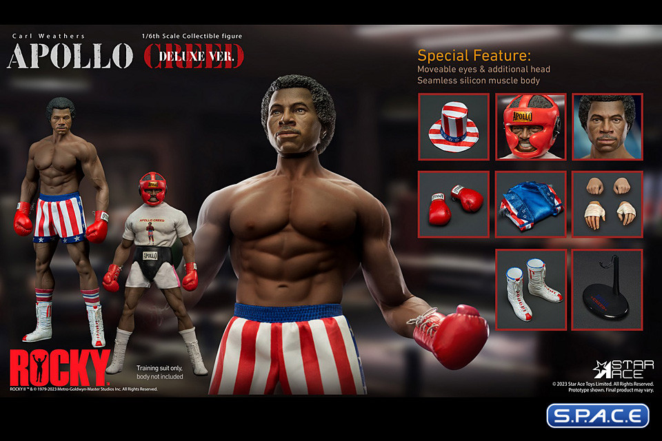 1/6 Scale Apollo Creed Deluxe Version (Rocky)