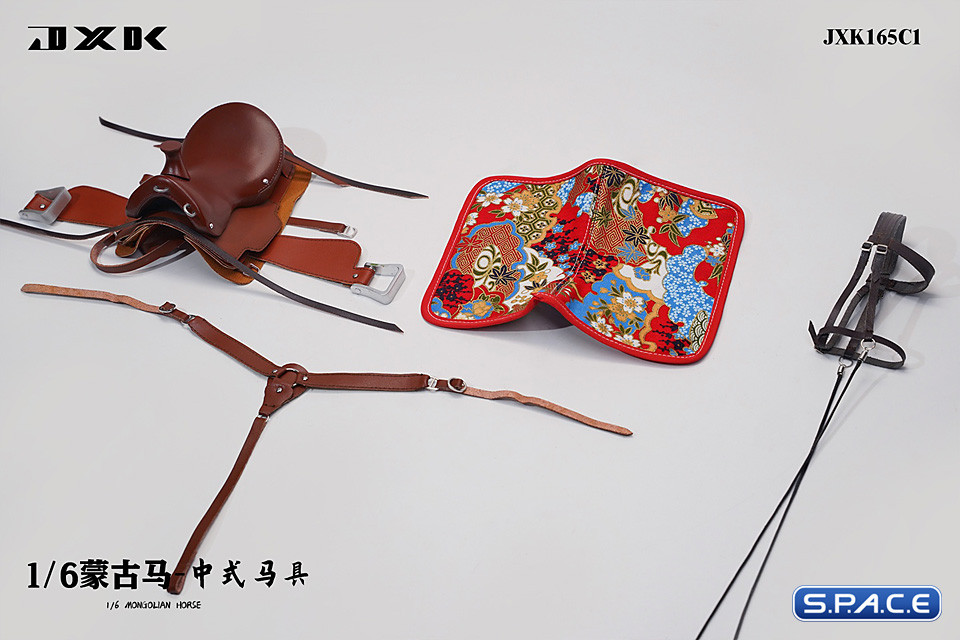 1/6 Scale Harness for Mongolian Horse Version C1