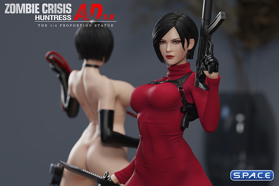 Huntress AD 3.0 Statue Set (Zombie Crisis)