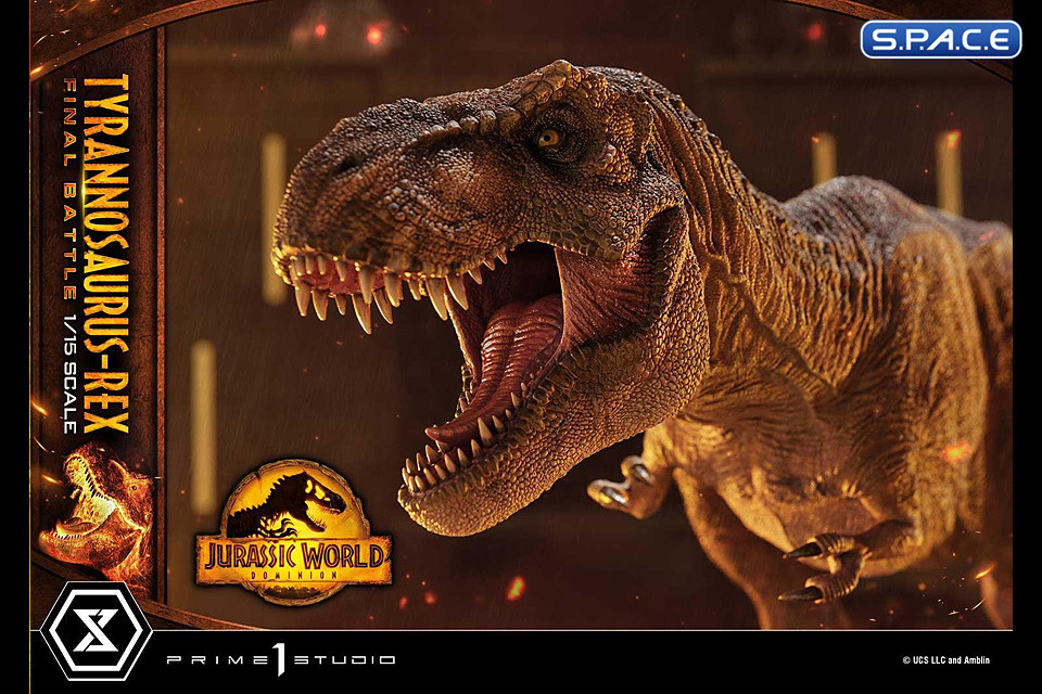 1/15 Scale Tyrannosaurus-Rex Final Battle Legacy Museum Collection Statue (Jurassic World: Dominion)