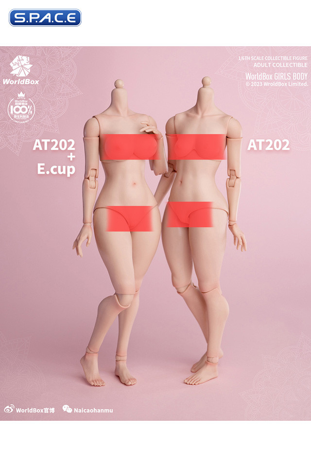 1/6 Scale upper body E-Cup (pale)