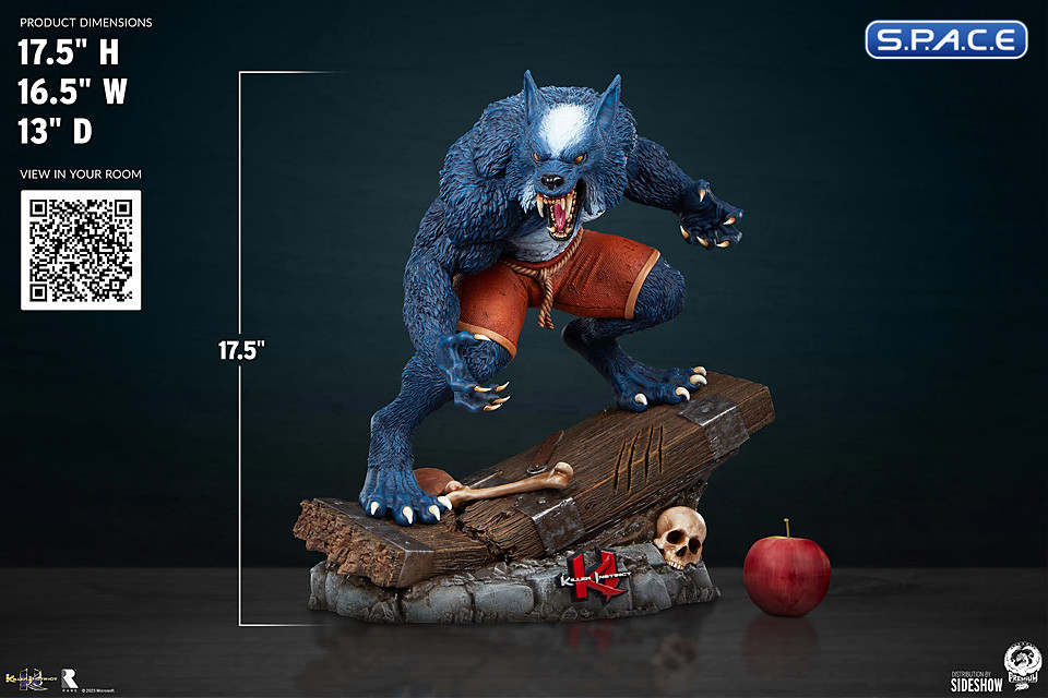 1/4 Scale Sabrewulf Statue (Killer Instinct)