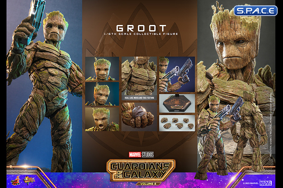 1/6 Scale Groot Movie Masterpiece MMS706 (Guardians of the Galaxy Vol. 3)