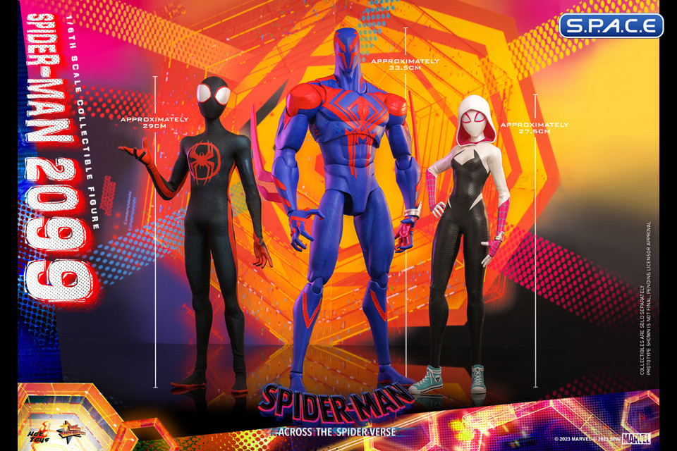 1/6 Scale Spider-Man 2099 Movie Masterpiece MMS711 (Spider-Man: Across the Spider-Verse)